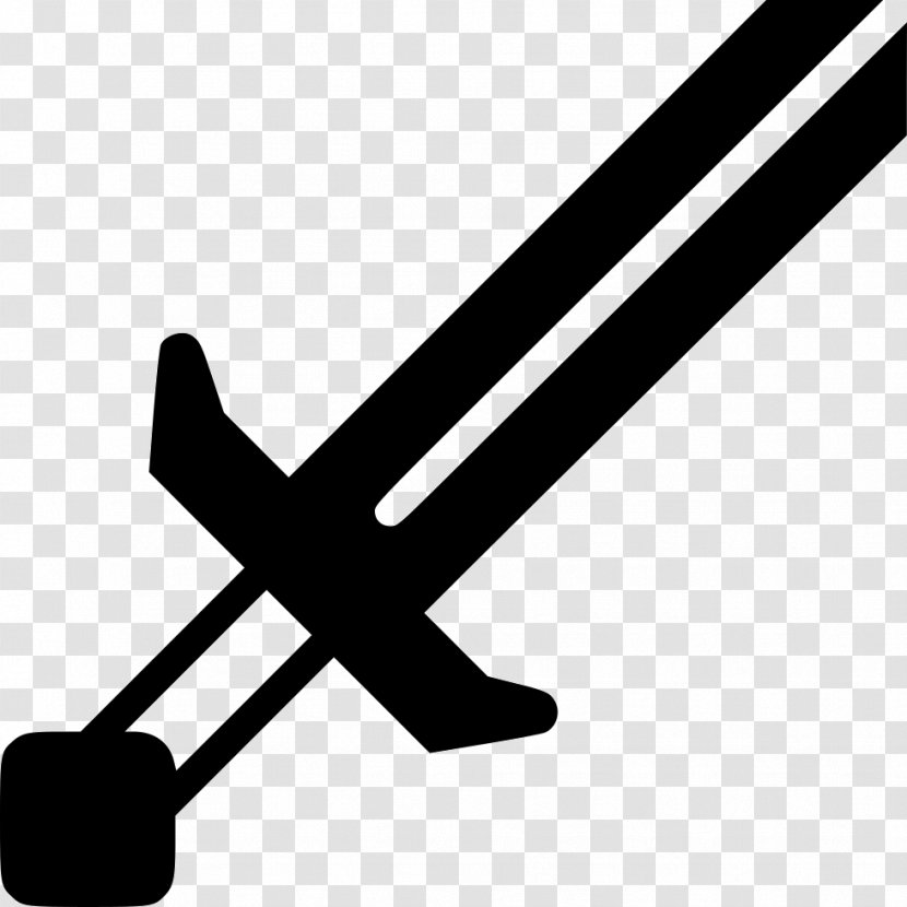 Sword Combat Clip Art - Monochrome Photography Transparent PNG