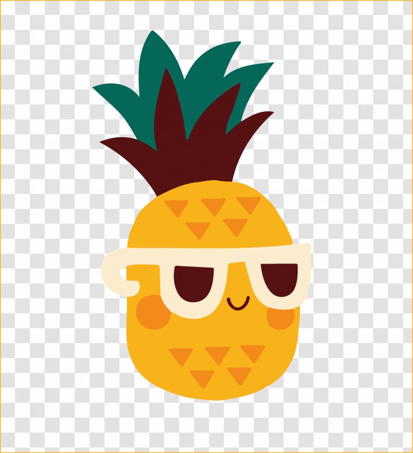 Pineapple Cuteness Wallpaper - Cake Transparent PNG