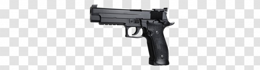 Airsoft Guns Air Gun Pistol BB Firearm - Silhouette - Weapon Transparent PNG