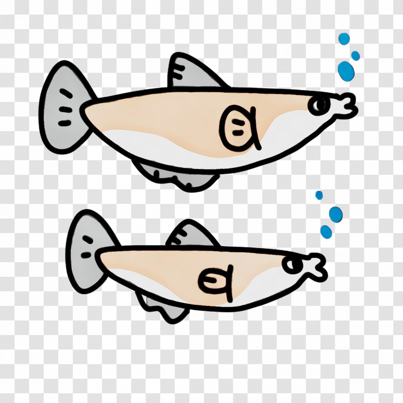 Angle Cartoon Line Fish Meter Transparent PNG