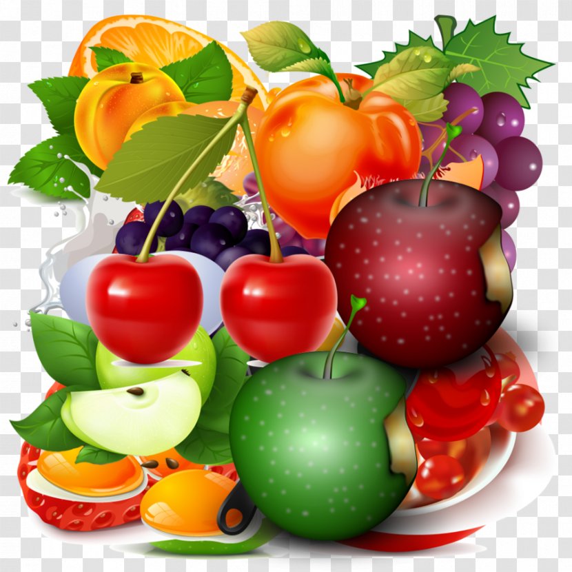 Apple Vegetarian Cuisine Diet Food Vegetable - Lot Of Transparent PNG