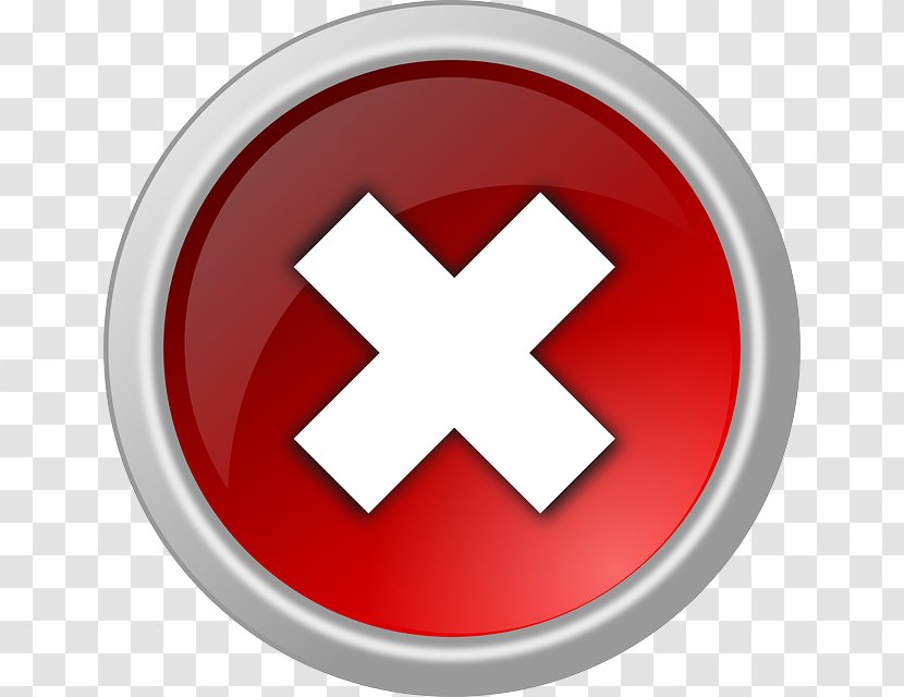 Download Clip Art - Trademark - Cancel Button Transparent PNG