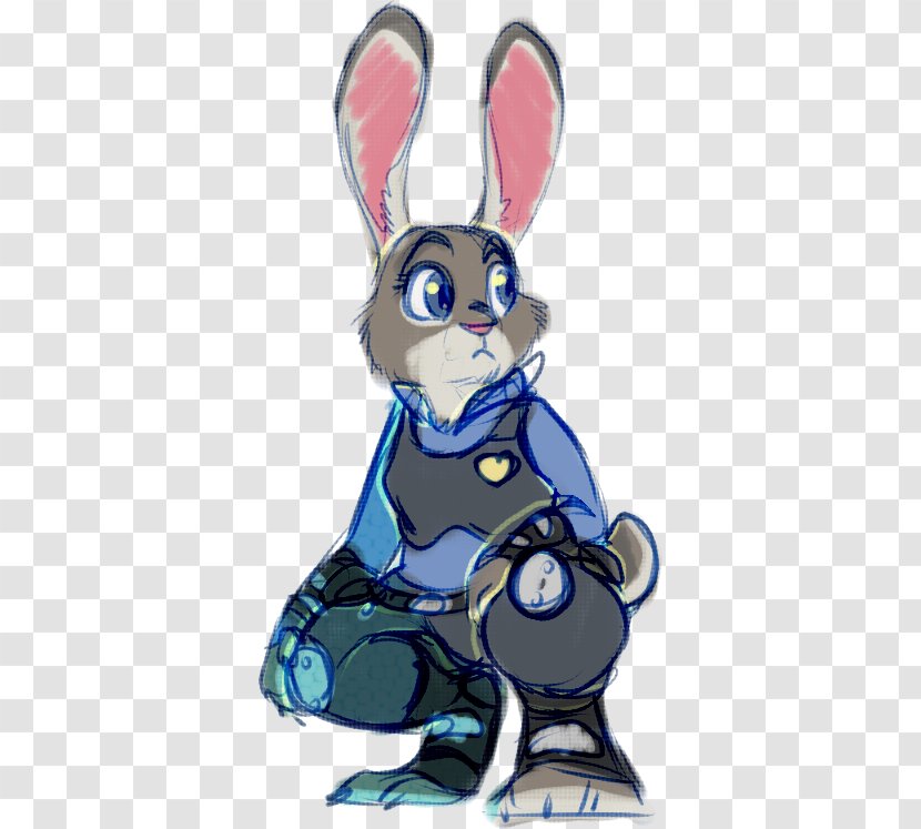 Officer Clawhauser Easter Bunny Police Cheetah Illustration - Character - Hippity Hop Transparent PNG