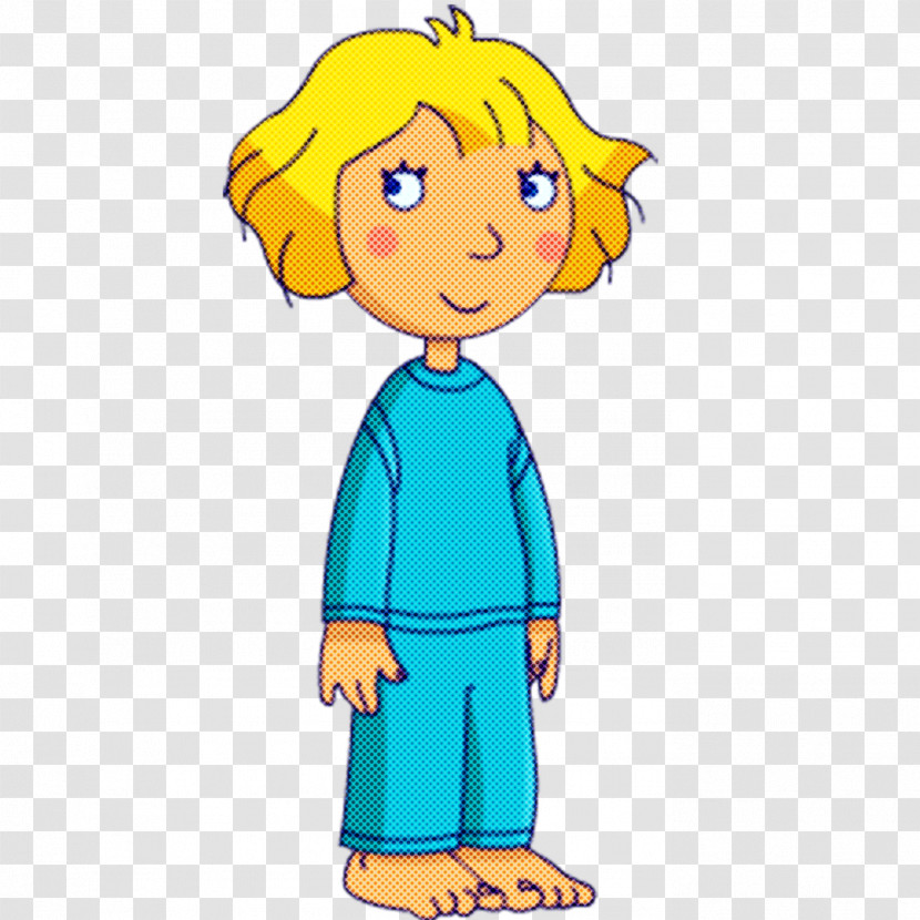 Cartoon Standing Child Finger Happy Transparent PNG