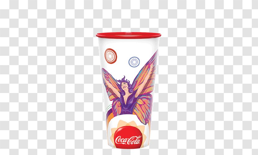 Coca-Cola Fizzy Drinks Cup - Brand - Unique Anti Sai Cream Packaging Transparent PNG