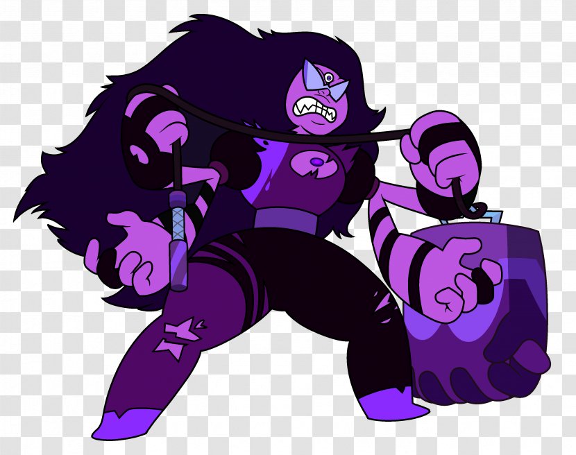 Steven Universe Garnet Connie Amethyst Quartz - Violet - Cartoon Transparent PNG
