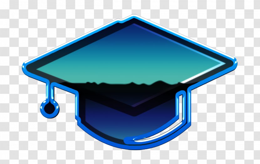 Company Icon Education School - Electric Blue Transparent PNG
