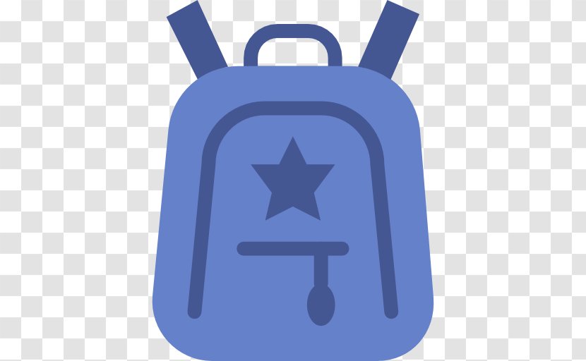 Backpack - Learning - Electric Blue Transparent PNG