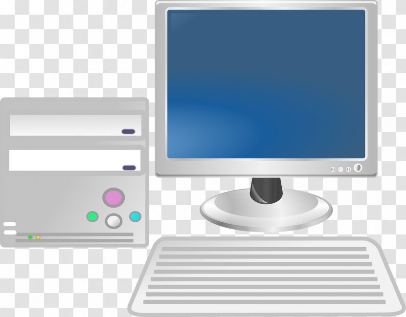 Workstation Desktop Computer Clip Art - Scalable Vector Graphics - Office Transparent PNG