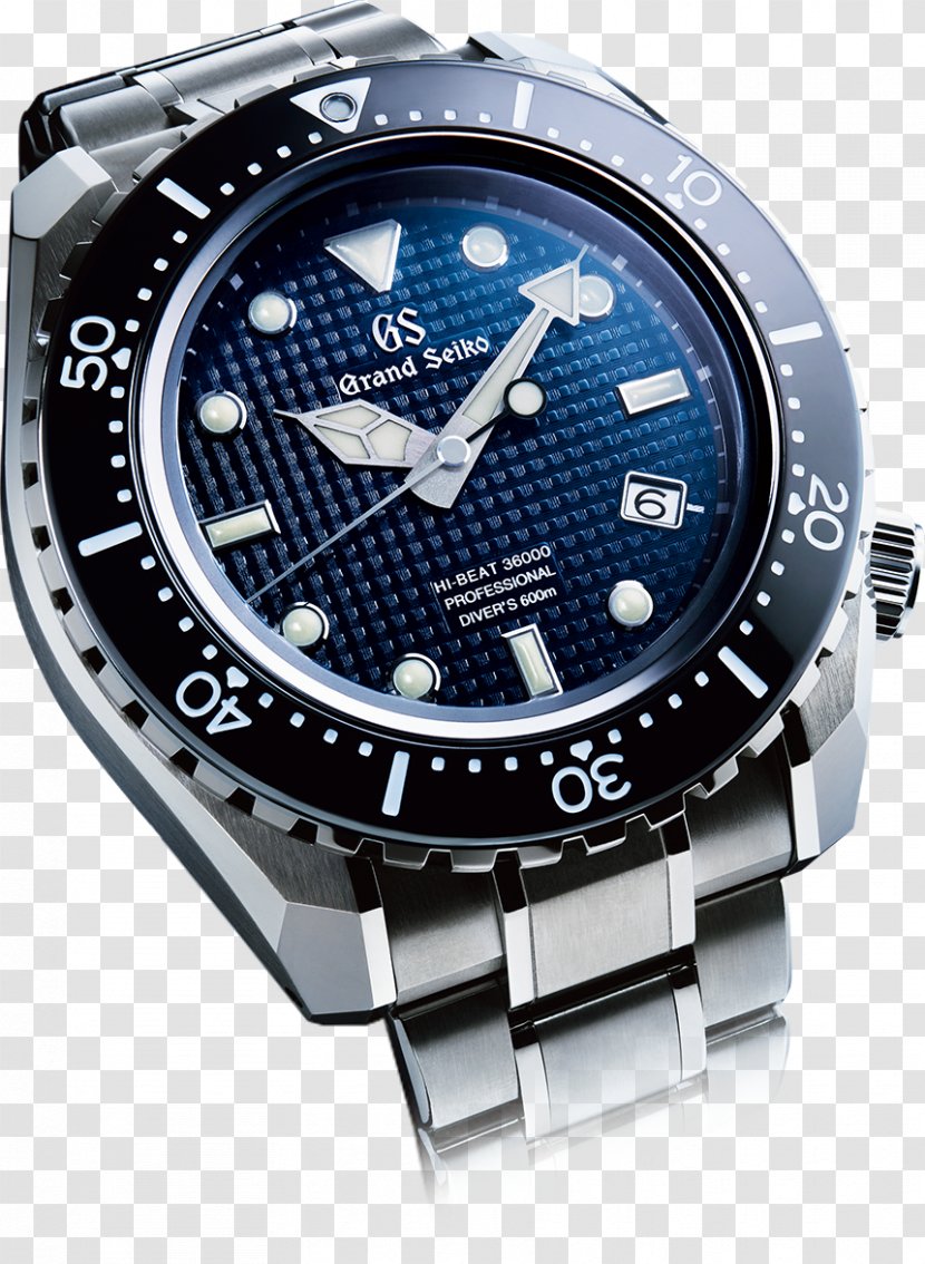 Baselworld Grand Seiko Diving Watch - Watchmaker Transparent PNG
