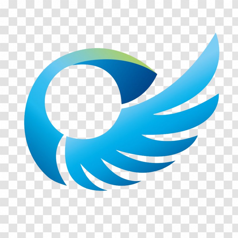 Wing Blue Icon - Symbol - Wings Transparent PNG