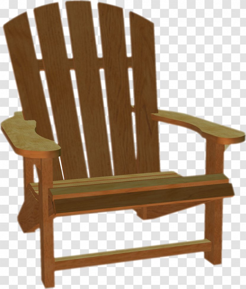 Armrest Chair Bench - Hardwood - Garden Elements Transparent PNG