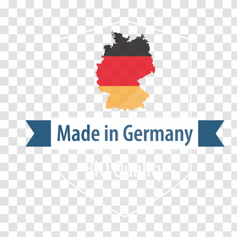 West Germany Vector Map - Blank - Made In Transparent PNG