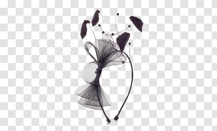 Chanel Headband Haute Couture Designer Hat - Tree - Crape Bow Hair Band Transparent PNG