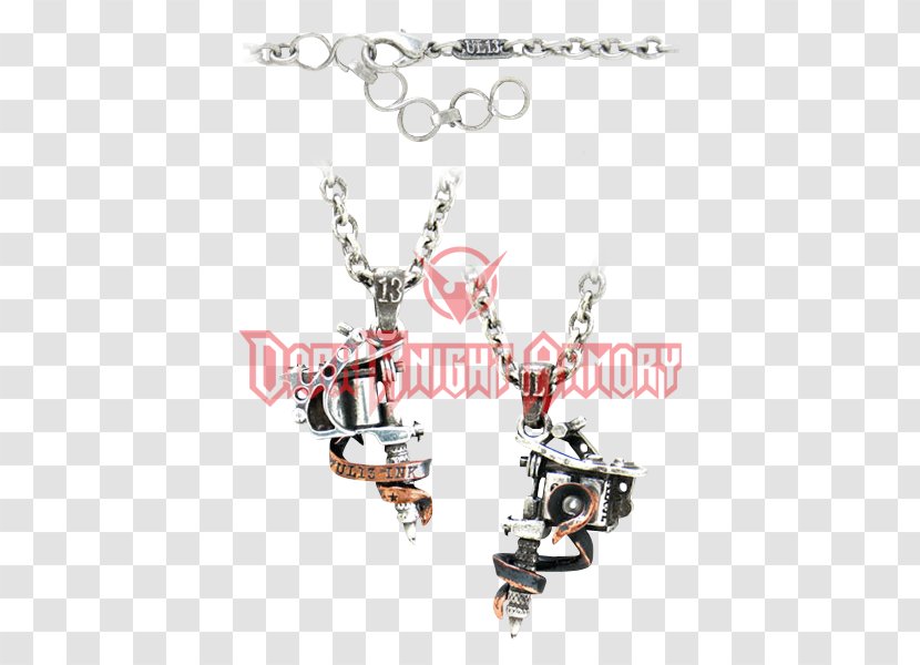 Tattoo Machine Earring Dermis Locket - Cartoon - Alchemy Transparent PNG