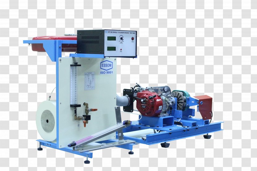 Machine Engine Test Stand Pump Testbed - Hydraulics - Single Cylinder Transparent PNG