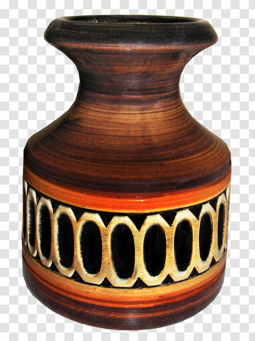 Vase Pottery Ceramic Clay Terracotta Transparent PNG