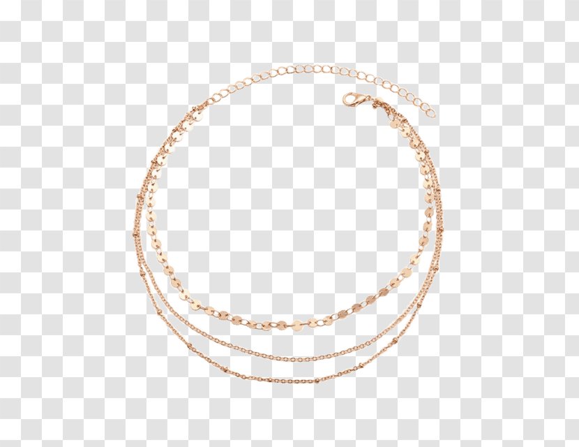 Necklace Jewellery Chain Gold Bracelet - Clothing Transparent PNG