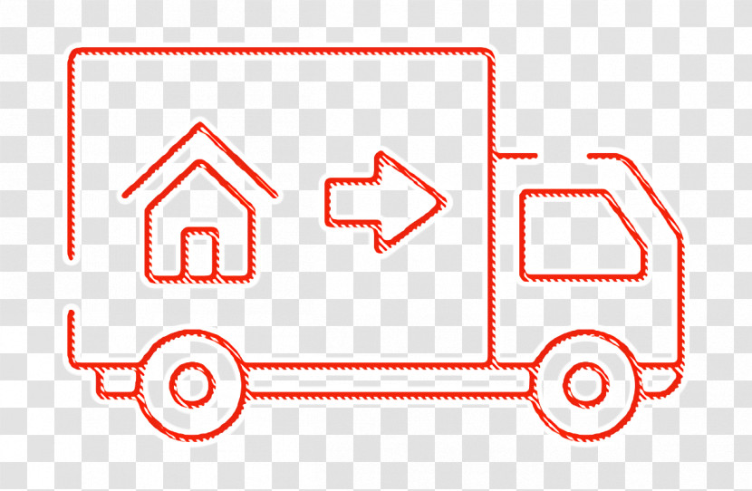 Real Estate Icon Moving Truck Icon Truck Icon Transparent PNG