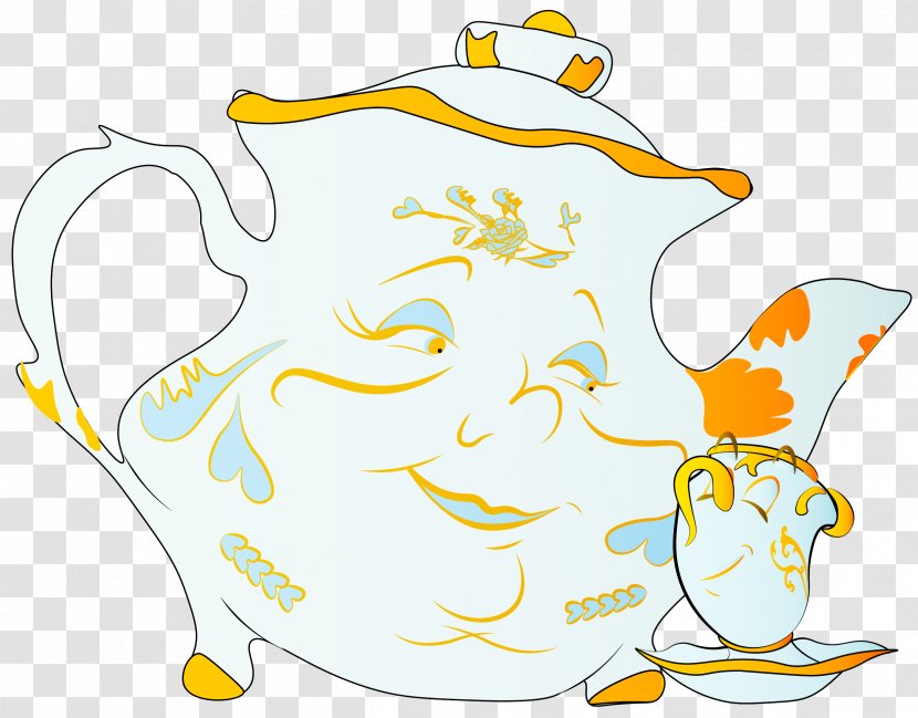 Mrs. Potts Chip Illustration Art Barstje Transparent PNG