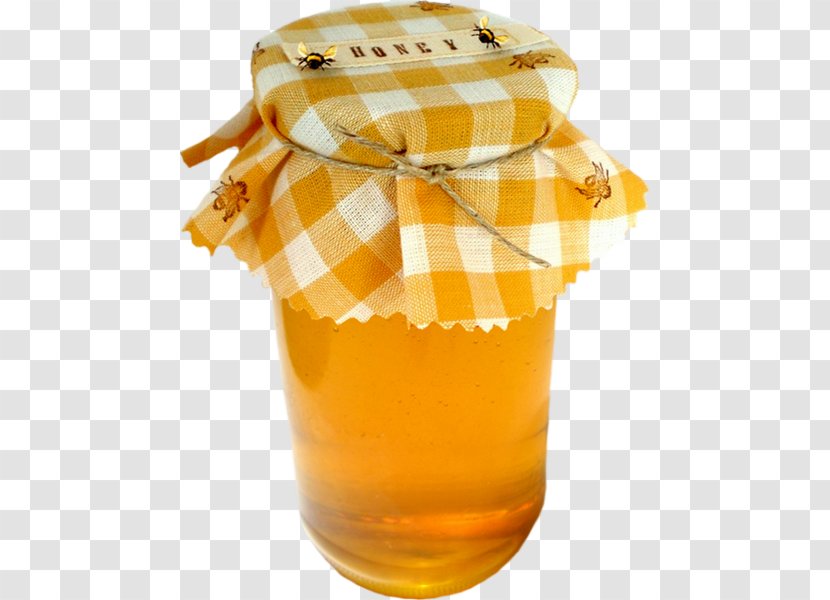 Honey Pancake Breakfast Jar Bee - Pot Transparent PNG