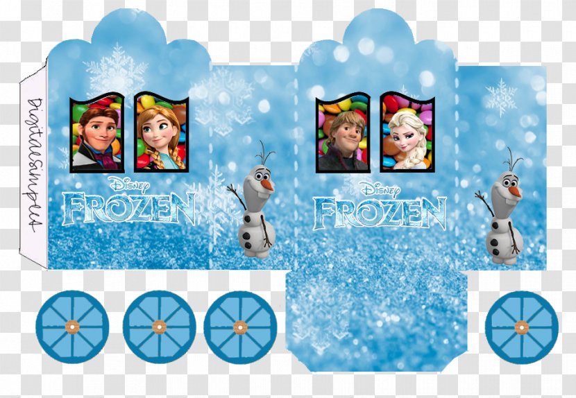 Popcorn Anna Elsa Frozen Film Series Party - Bis - Carriage Transparent PNG