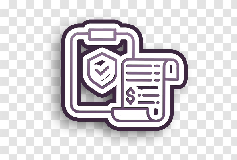 Insurance Icon Contract Icon Transparent PNG