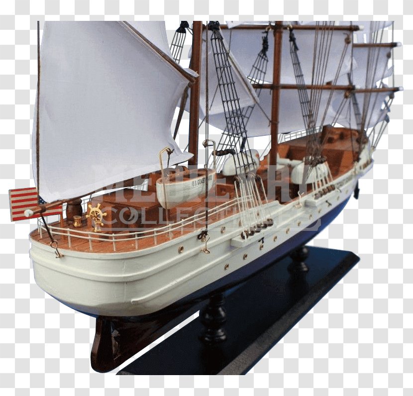 Brigantine Baltimore Clipper Schooner - Sailing Ship - Replica Transparent PNG