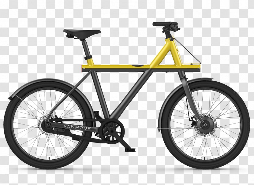 Electric Bicycle VanMoof B.V. Electricity Frames - Wheel Transparent PNG