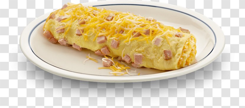 Ham And Cheese Sandwich Omelette Bacon Pancake - Side Dish Transparent PNG