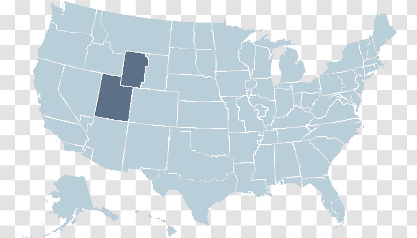 United States Wikipedia Image Map U.S. State - Corporate Representative Transparent PNG