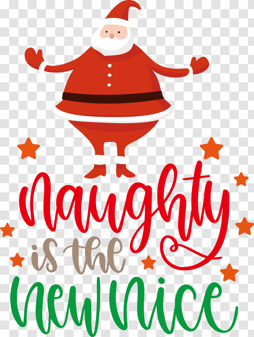 Naughty Chrismtas Santa Claus Transparent PNG