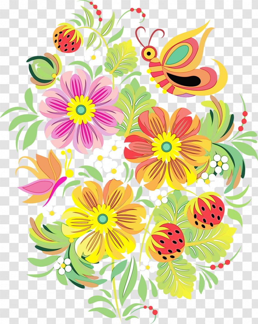 Floral Design Vector Graphics Clip Art Flower - Wildflower - Drawing Transparent PNG