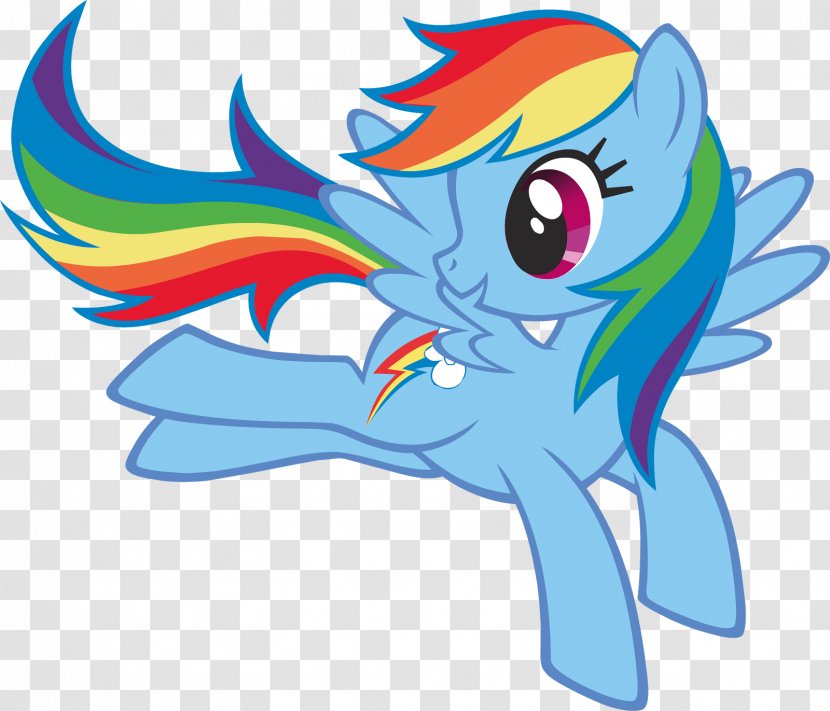 Rainbow Dash Pony Rarity Twilight Sparkle - Mammal Transparent PNG