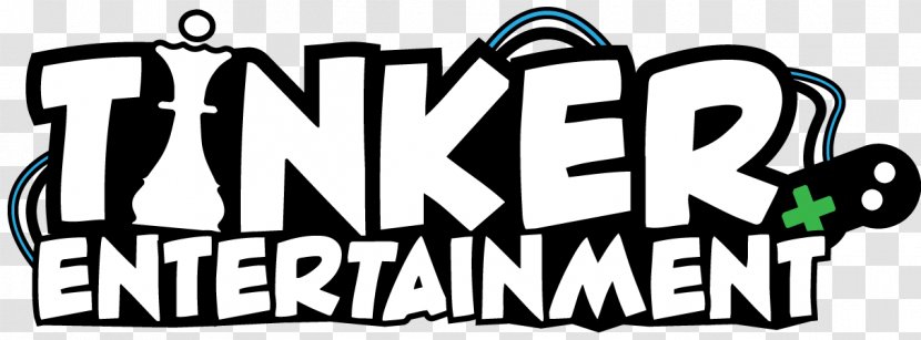 Logo Brand Font - Black And White - Video Game Developer Transparent PNG