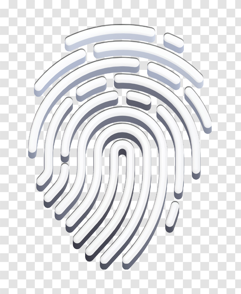 Fingerprint Icon Justice Icon Transparent PNG