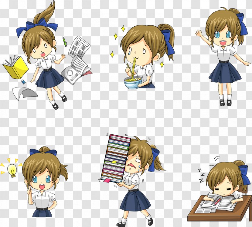 Student Royalty-free School - Cartoon Transparent PNG