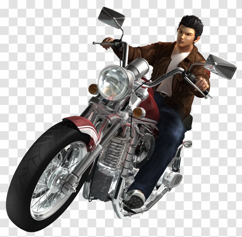 Shenmue 3 II Sonic & All-Stars Racing Transformed Sega Ryo Hazuki - Dreamcast - Motorbiker On Motorcycle Image, Man Image Transparent PNG