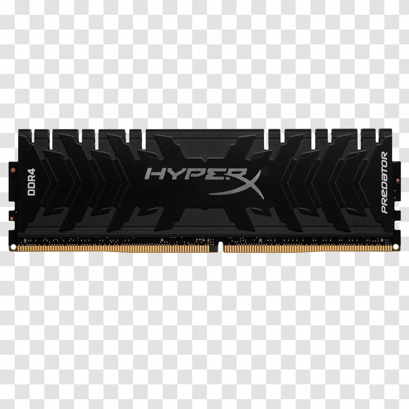 DDR4 SDRAM Kingston Technology Computer Memory Intel XMP - Data Storage - Hyperx Download Transparent PNG