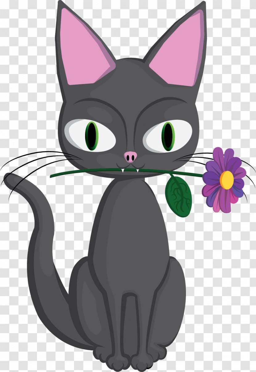 Korat Whiskers Kitten Tabby Cat Domestic Short-haired - Snout - Creative Logo Transparent PNG