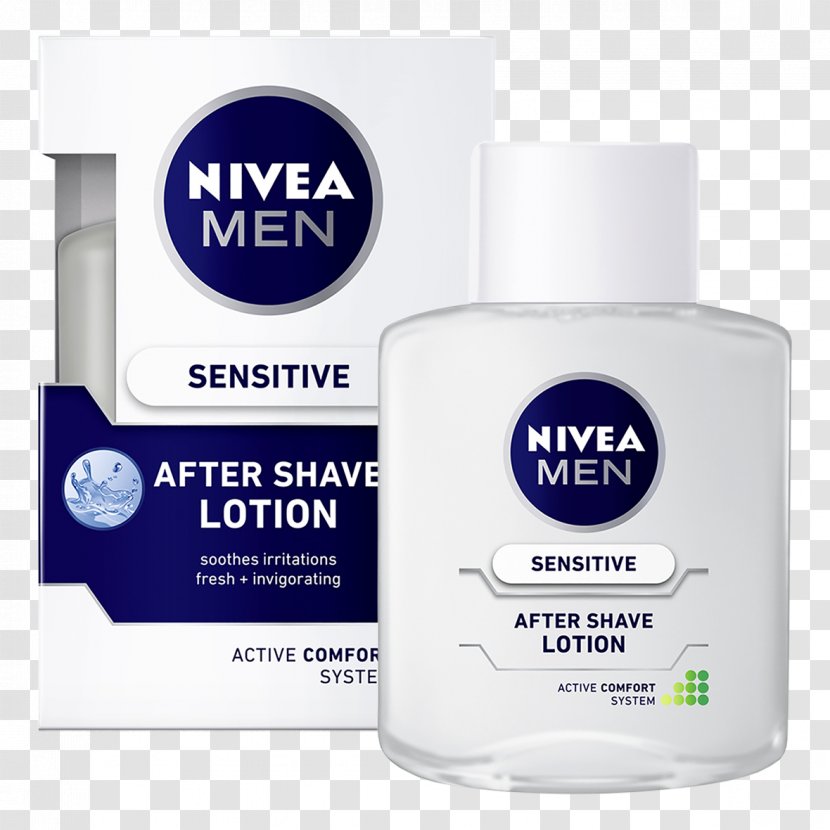 Lotion Nivea For Men BALM After Shave SENSITIVE 100ml 4005808221967 Aftershave Cream - Balsam Transparent PNG