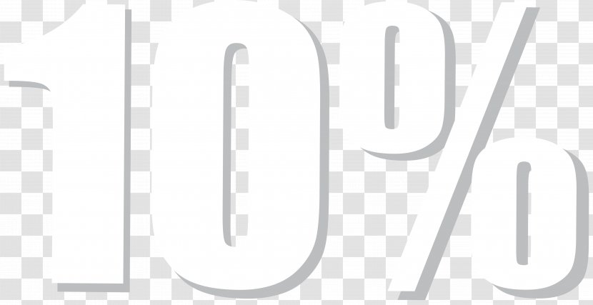 Logo Brand White Design - Black -10 Off Sale Clip Art Image Transparent PNG