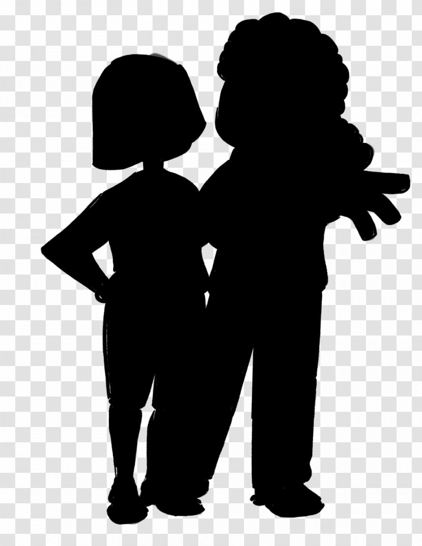 Family Silhouette - Standing - Conversation Transparent PNG