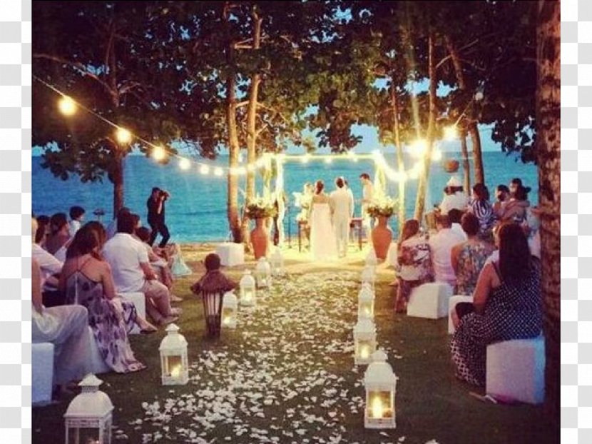 Paper Lantern Wedding Reception Beach Transparent PNG