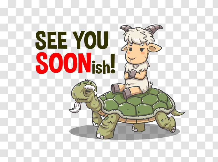 Tortoise Goat Sticker Turtle Clip Art - Character Transparent PNG