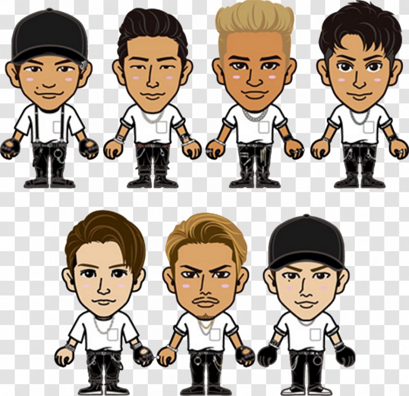 Takanori Iwata ELLY Naoto Naoki J Soul Brothers III From EXILE TRIBE - Iii Exile Tribe - Head Transparent PNG