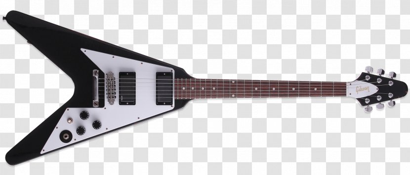 Gibson Flying V ESP Kirk Hammett Guitar Musical Instruments Les Paul Custom - Watercolor - Metallica Transparent PNG