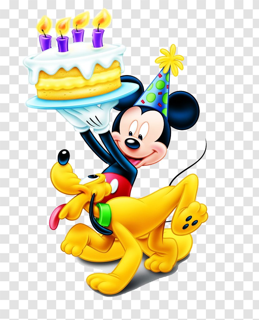 Mickey Mouse Minnie Pluto Birthday The Walt Disney Company - Sticker Transparent PNG