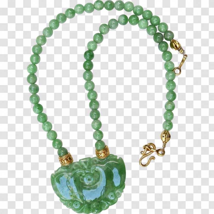 Bracelet Bead Necklace Locket Jade - Fashion Accessory Transparent PNG