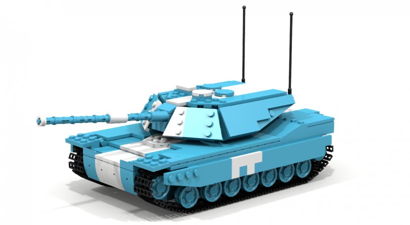 United States M1 Abrams Main Battle Tank LEGO Transparent PNG
